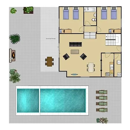 Puerto Del Carmen Sleeps 6 Pool Wifi *